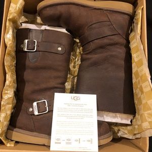 UGG Australia Kensington leather boots